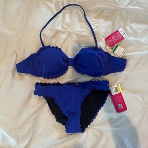 Hula Honey blue bikini